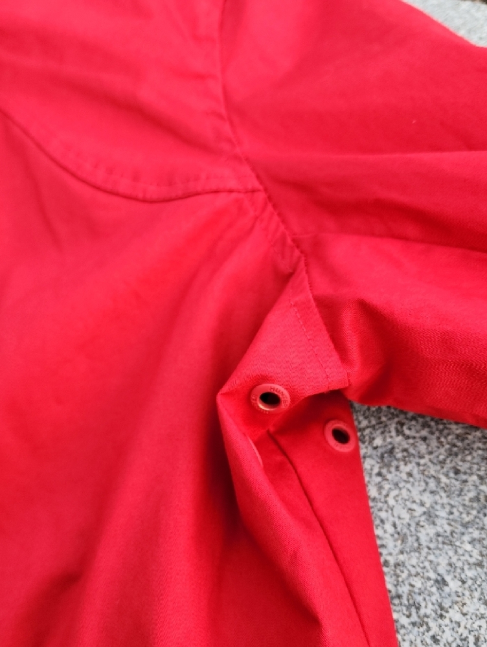 Hunter Red Hooded Water Resistant Cotton Jacket XL - Picture 7 of 13